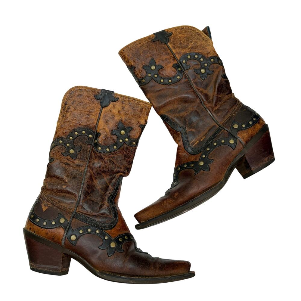 $289 Ariat Rogue Skippy Brown Cowboy Boot 7